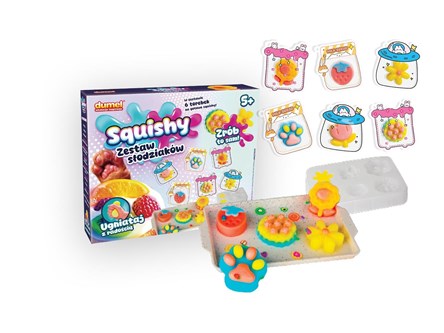 SQUISHY-ZESTAW SŁODZIAKÓW