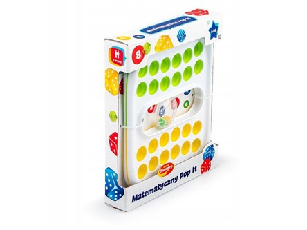 DUEML MATEMATYCZNY POP IT żóto- zielony