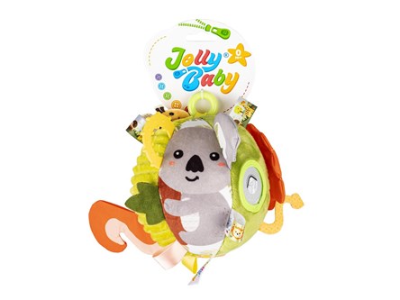 Jolly Baby Pluszowa PIŁKA Dżungla DELUXE