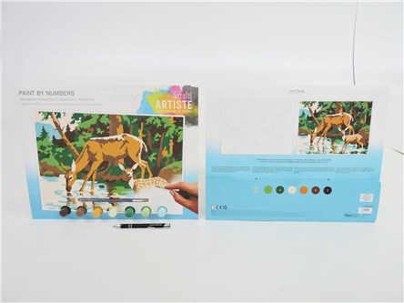 DUŻY ZESTAW do malowania, Artiste - SARNY