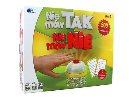 *NIE MÓW TAK ,NIE MÓW NIE - gra fam. 7+       6/36