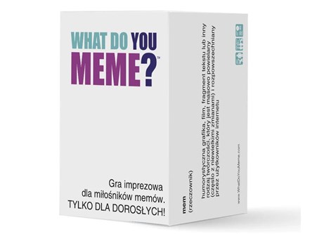 *GRA WHAT DO YOU MEME dla dorosłych  8/80