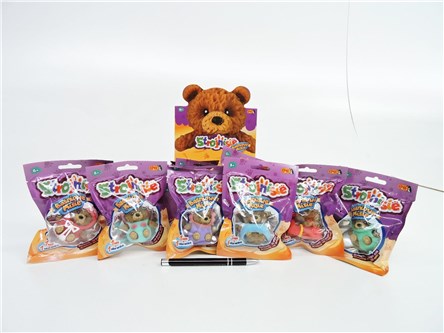 *AST. STROJNISIE x 18 baśn. MISIE 1-pack, 6 wz