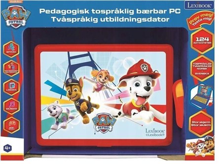 *Psi Patrol laptop edukacyjny Lexibook ze 124 akt.