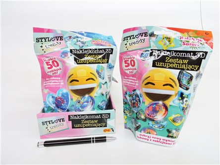 *Naklejkomat - zestaw uzupełniający, saszetka  /8
