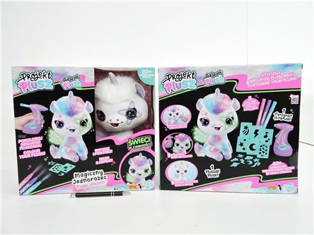 *PROJEKT PLUSZ Magiczny Jednorożec św w ciem. /4