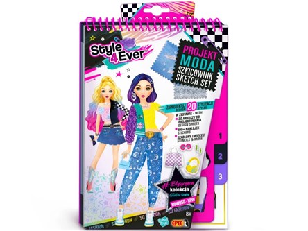 PROJEKT MODA - Zestaw Szkicownik     12/