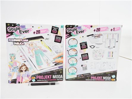 *PROJEKT MODA Podświetlana tablica do projektowani