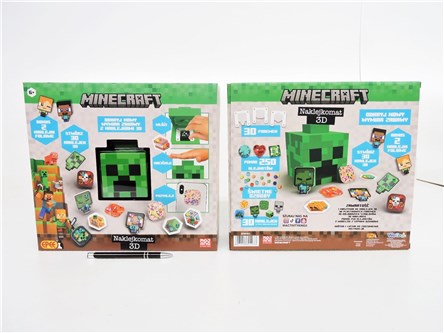 *Naklejkomat 3D Minecraft