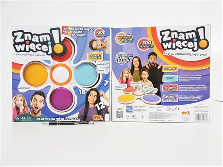 *Znam więcej elektroniczna gra familijna       /6