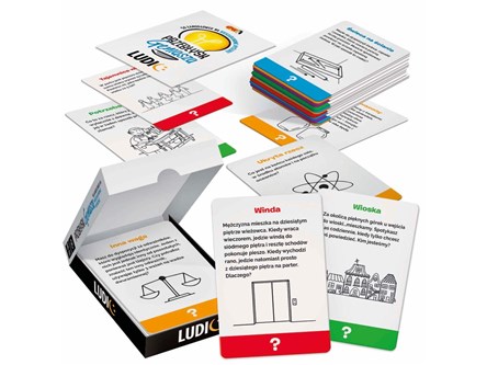 GRA Ludic games, 3 wz tajniki logiki, karty zbrodn