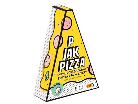 *P jak PIZZA, karciana gra słowna              /12