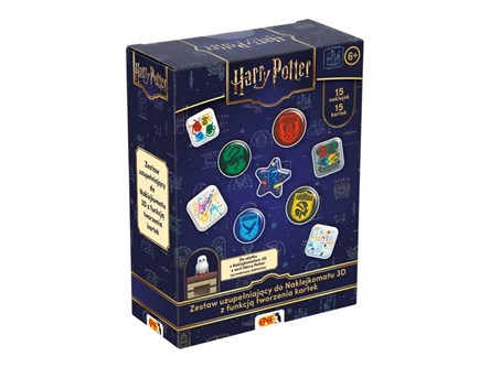 *Naklejkomat 3D Harry Potter zestaw uzupełniający