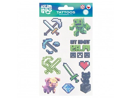 TATUAŻ PIXEL 10x18