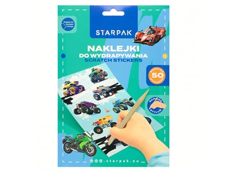 NAKLEJKI DO WYDRAPYWANIA pojazdy
