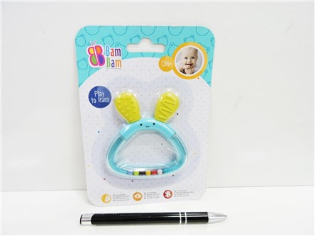 BAM BAM GRZECHOTKA plast., ZAJĄCZEK,     blist.