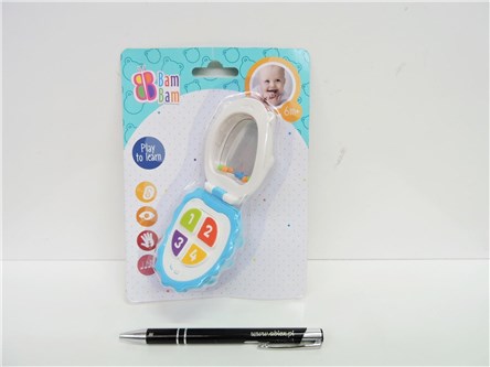 BAM BAM MUZYCZNY TELEFON, Jeż, 19x14x6 cm