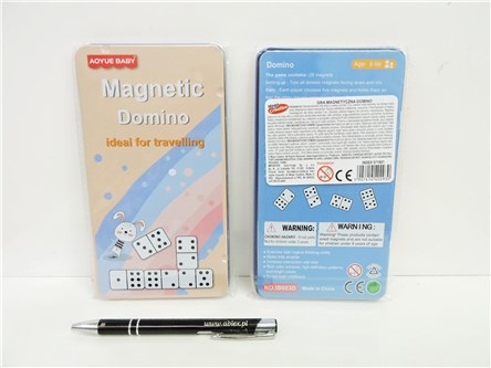 GRA DOMINO, magnet., 10x18 cm