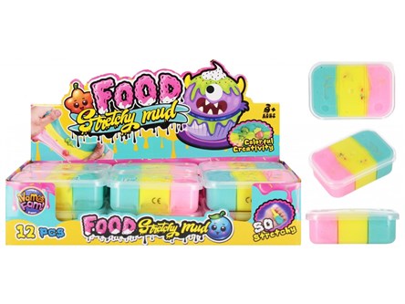 AST. MASA SLIME, rozciąg., 10x3x7 cm, 3 kol.