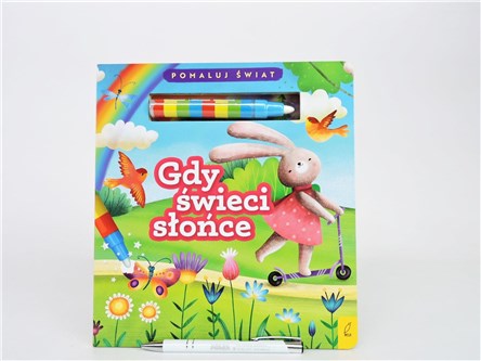KSIĄŻ. FLAMASTER WODNY - gdy świeci słońce
