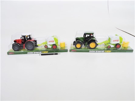 AST. TRAKTOR z masz rol. i belą,40x11x13 cm, klosz