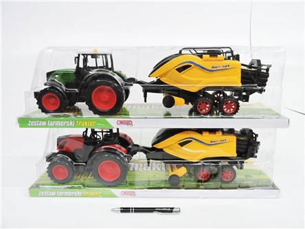 AST. TRAKTOR z masz. rol., 55x14x16 cm,      klosz