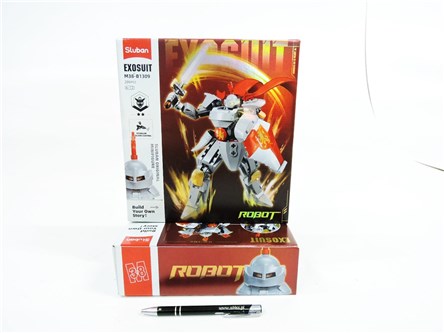 KLOCKI SLUBAN 209 el. KOSMOS, Robot rycerski