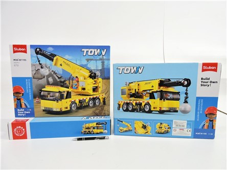 KLOCKI SLUBAN 293 el. BUDOWLANE, Dźwig burzący