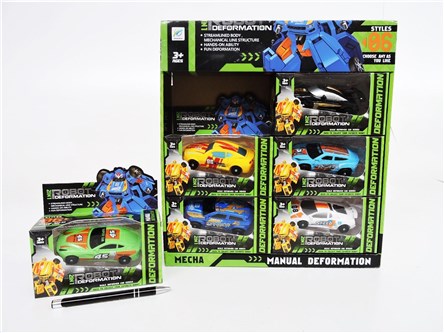 AST. ROBOT-AUTO x 6 2w1, 15x15,5x6 cm,     displ.