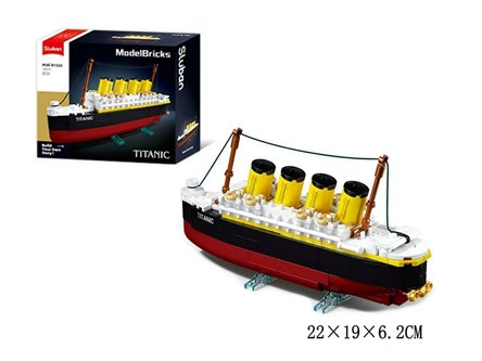 KLOCKI SLUBAN  195 el. Titanic statek