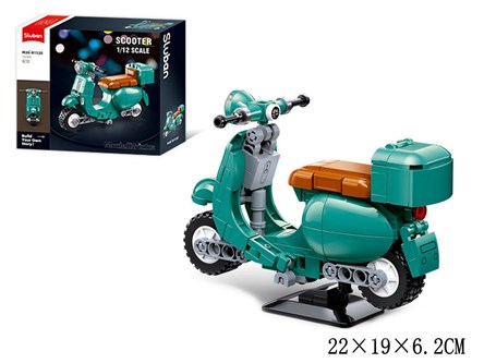 KLOCKI SLUBAN KLUB MOTO 161 el. skuter
