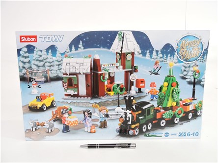 *KLOCKI SLUBAN 565 el. MIASTO, zimowa kolejka