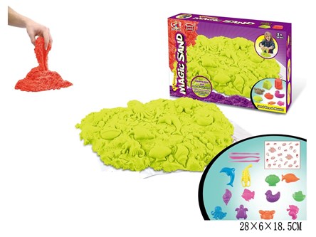 MAGICZNY PIASEK foremki, kart.