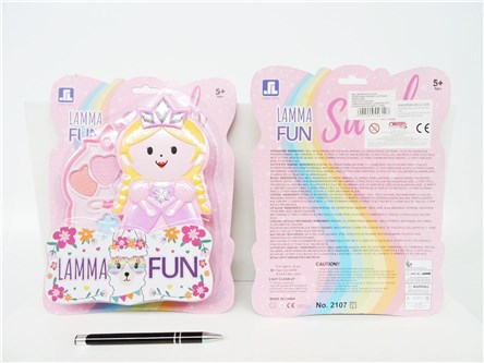 MAŁOWIDŁA DLA LALEK, z lamą, księżniczka,   blist.