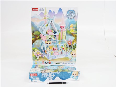 *KLOCKI SLUBAN 447 el. MIASTO, Zamek lodu