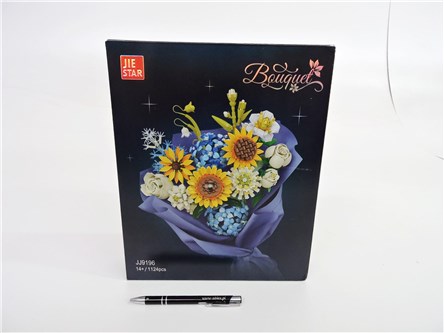 *KLOCKI SLUBAN 1124 el. kwiaty, bukiet