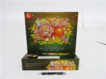 *KLOCKI SLUBAN 965 el., kwiaty DREAM CHASER ELF