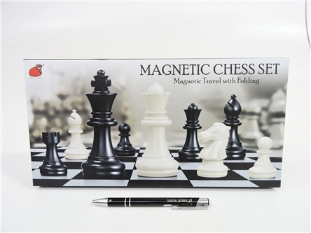 SZACHY MAGNETYCZNE, 32x16x4 cm