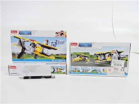 KLOCKI SLUBAN 120 el. LOTNISKO, Samolot Awionetka