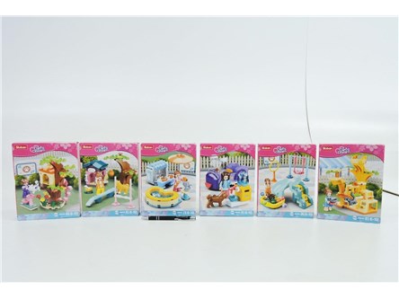 AST. KLOCKI SLUBAN x 6 DZIEWCZYNKA, Zwierzęta