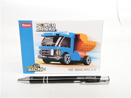 KLOCKI SLUBAN 44 el. KLUB MOTO, wywrotka