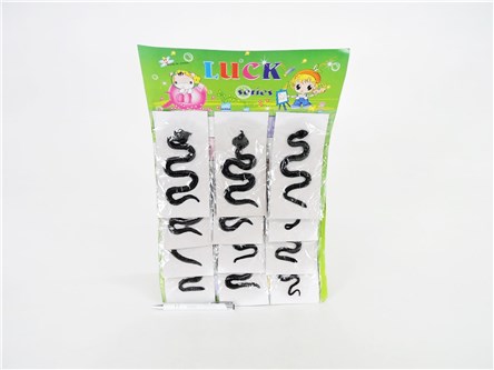 AST. ZWIERZĄTKO X 12 PRZYLEPKA GUMOWA WEŻĘ