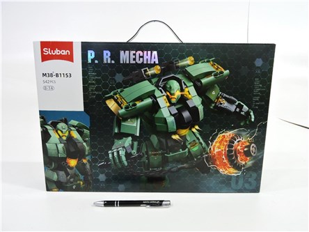 KLOCKI SLUBAN 542 el. KOSMOS, Robot zielony