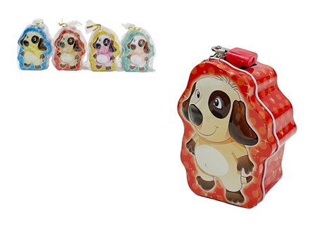 AST. SKARBONKA metal, piesek,   4 kol