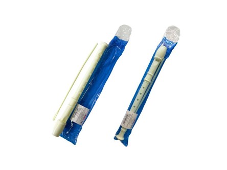 FLET prosty, 32 cm,plast., z czyścikiem,      fol.