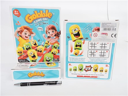 GRA Gobble, zręcznościowa, kółko i krzyżyk potwory