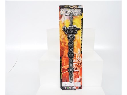 MIECZ plast. 52 cm, rycerski,           blist.