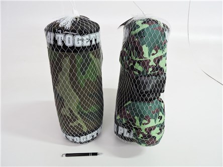 ZESTAW BOKSERSKI, 42 cm., moro,        sia.