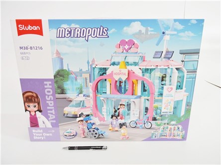 *KLOCKI SLUBAN 668 el. MIASTO, szpital