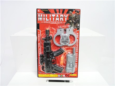ZESTAW POLICYJNY, 4 el., 22x37 cm,      blist.